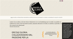 Desktop Screenshot of ercolegloria.com